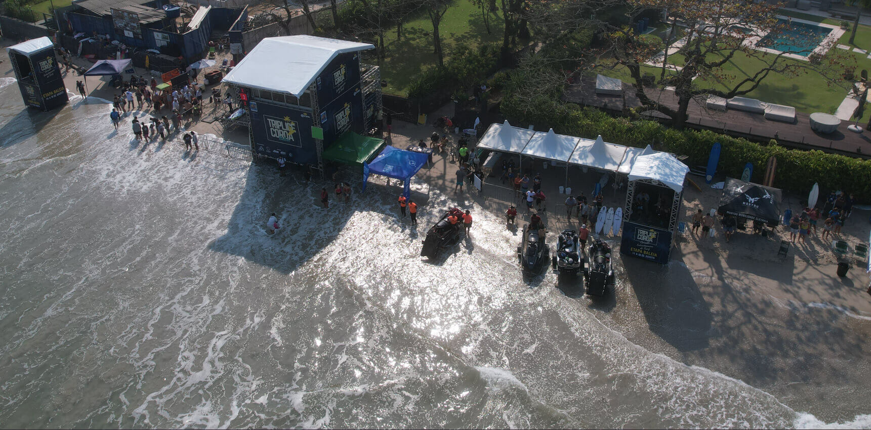 Confira os ganhadores pro, long, sup e master da primeira etapa - Praia da Baleia