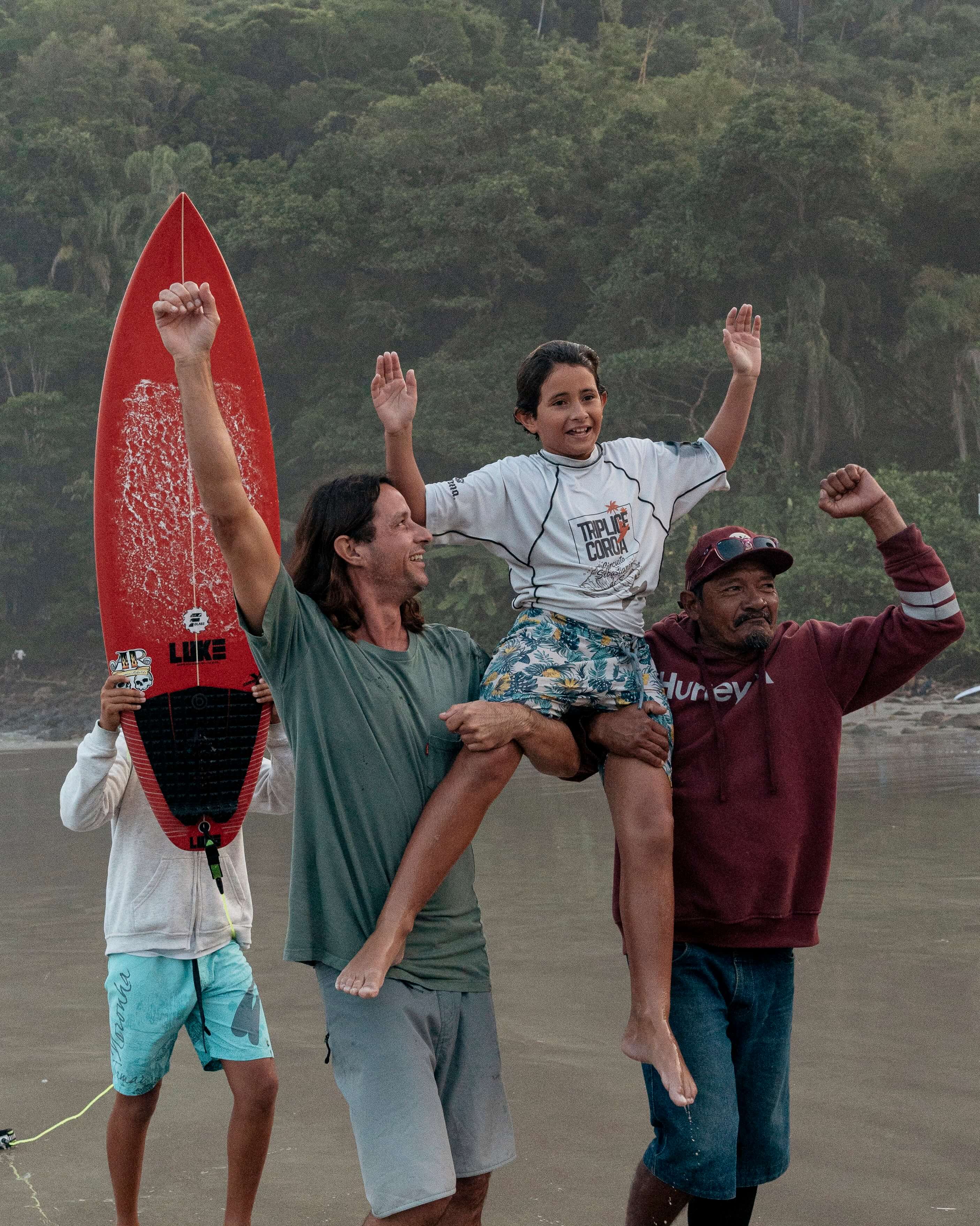 Confira os ganhadores sub e adaptado da primeira etapa - Praia da Baleia