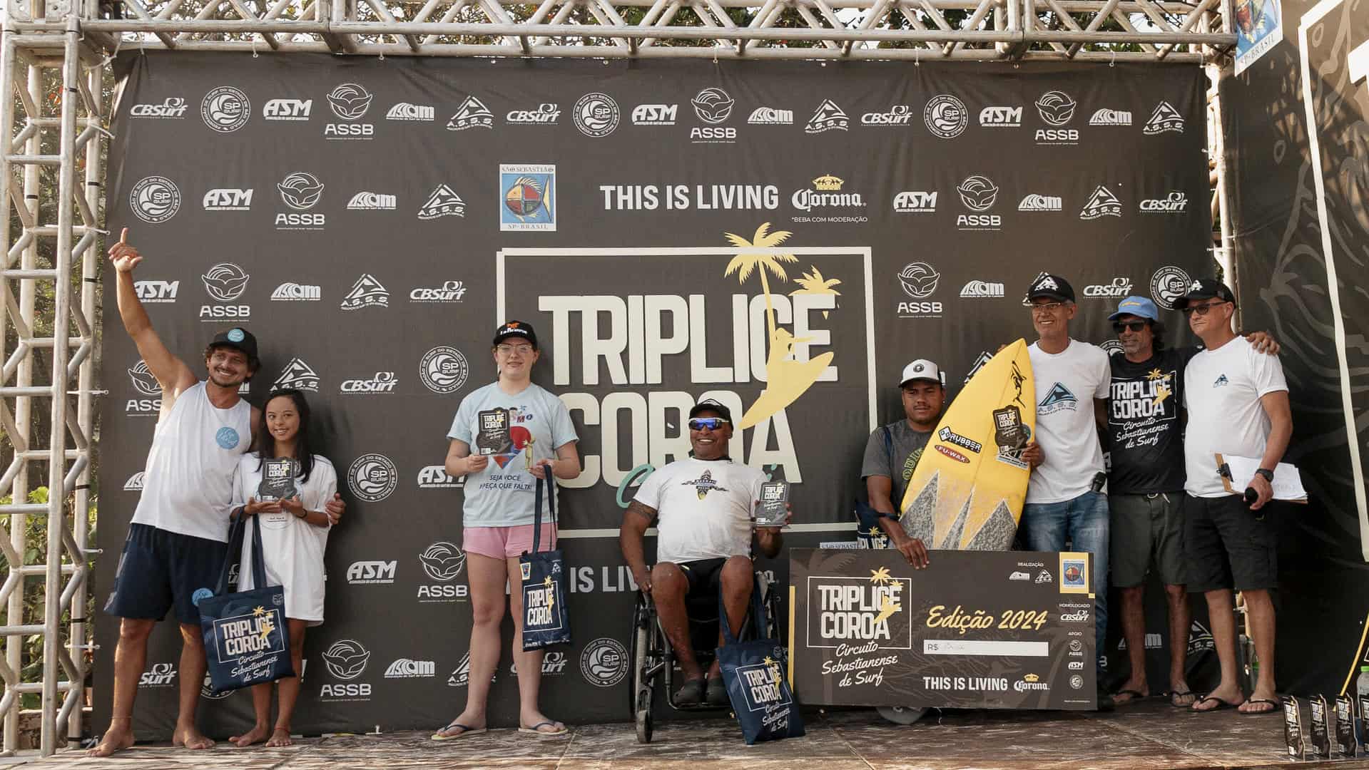 Surfe de Alto Nível e Condições Épicas Marcam a 2ª Etapa da Tríplice Coroa em Camburi